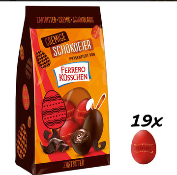 Ferrero Küsschen – Dark Chocolate Cream Eggs (19 Pieces)