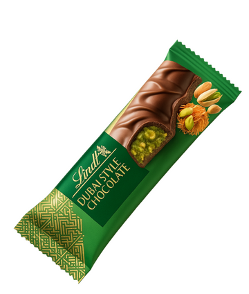Tablette de chocolat Lindt style Dubaï – Pistache et Knafeh