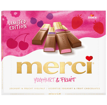 Merci Yaourt & Fruits – Assortiment de Chocolats (Édition Limitée)