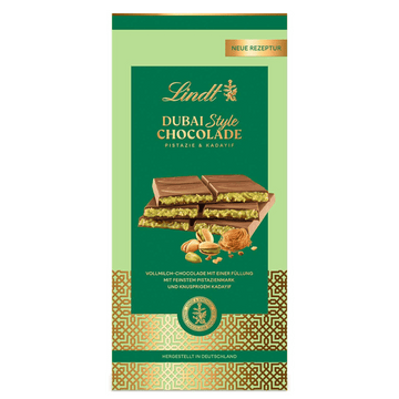 Lindt Dubai Style Chocolate – Pistazie & Kadayif (Tablet Format)