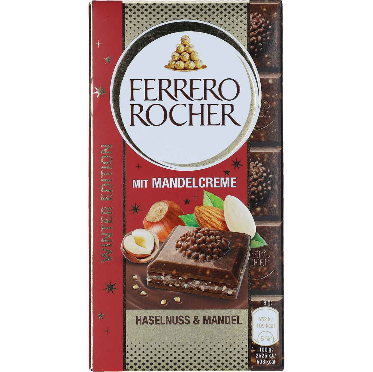 Ferrero Rocher Haselnuss & Mandel – Chocolate with Almond Cream (Winter Edition)