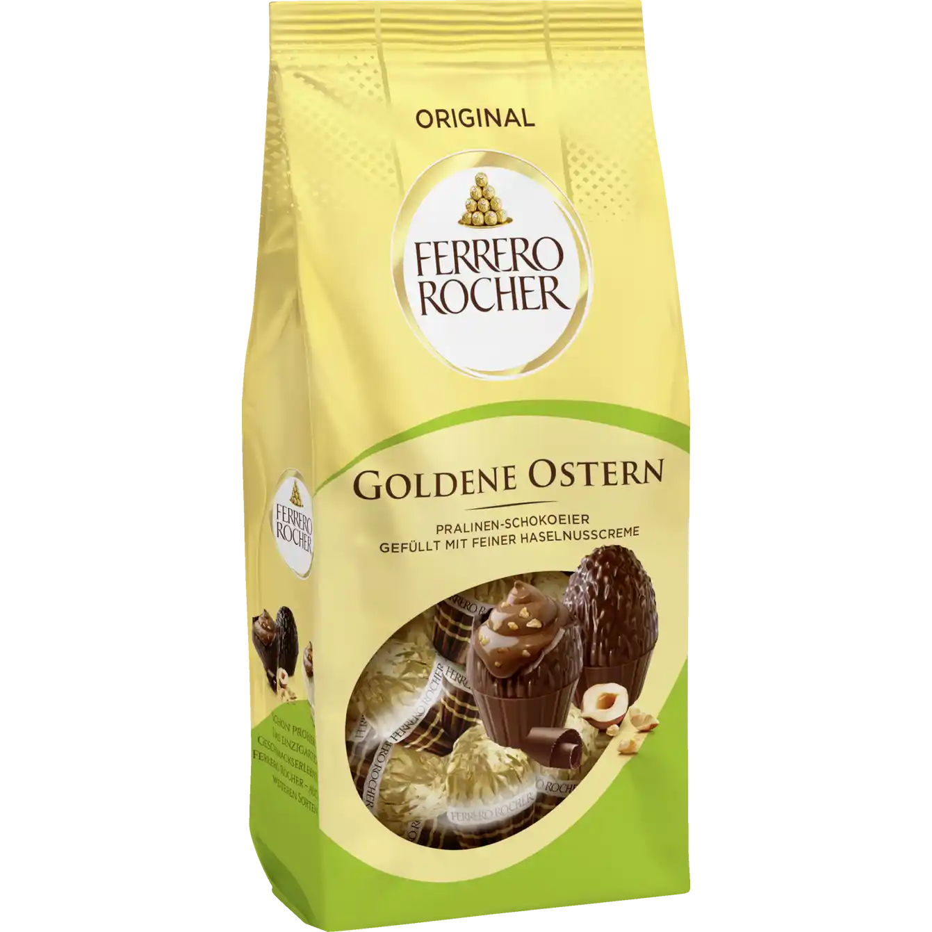 Ferrero Rocher Goldene Ostern – Original Flavor Praline Chocolate Eggs