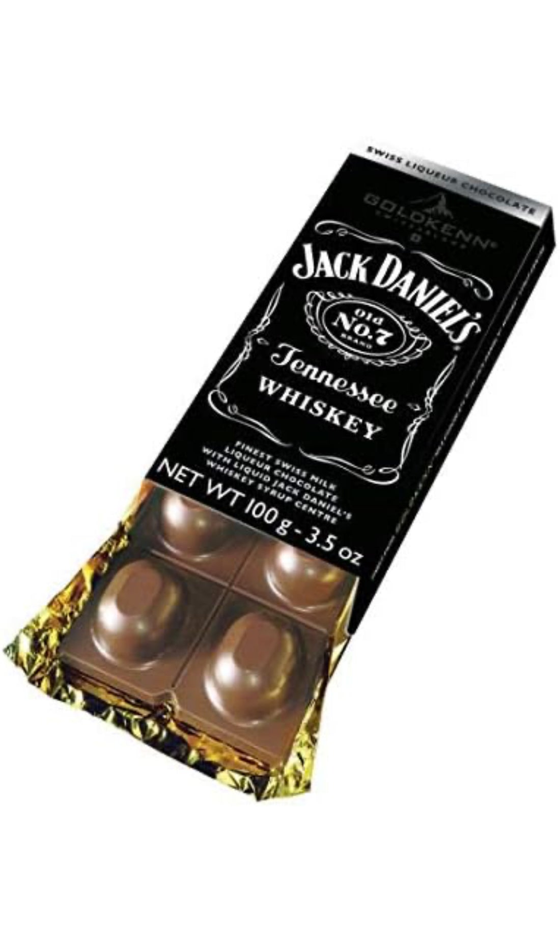Jack Daniel’s Tennessee Whiskey Chocolate – 100g